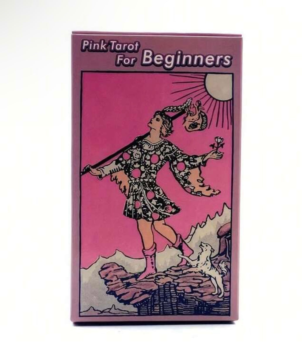 Classic pink tarot deck